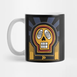 The Scream in Blue Mug